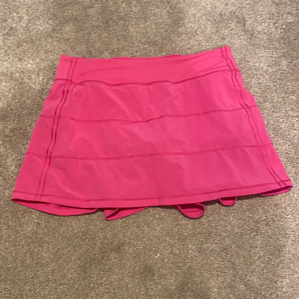 Sonic Pink Lululemon Pace Rival Tennis Skirt